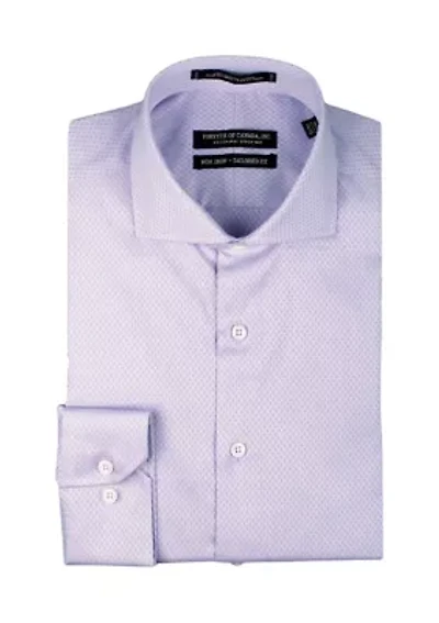 Men's Mauve Solid Dobby Shirt