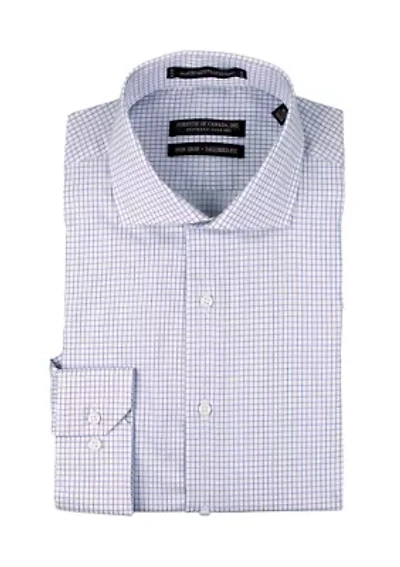 Men's Midnight Check Spread Collar Shirt