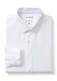 Men's Big Twill Solid Performance Dress Shirt