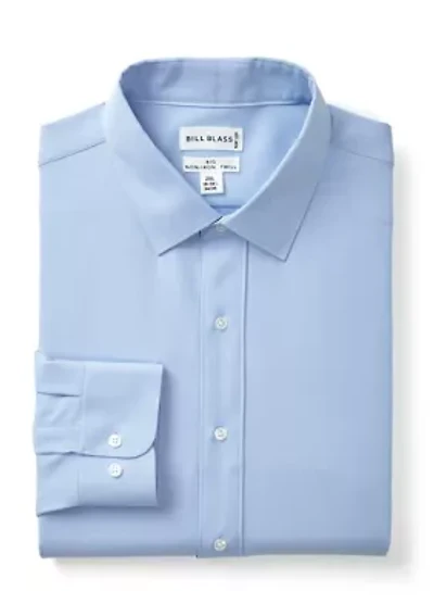 Men's Big Twill Solid Performance Dress Shirt