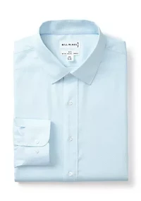 Men's Big Twill Solid Performance Dress Shirt