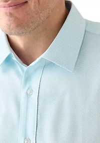 Men's Big Twill Solid Performance Dress Shirt