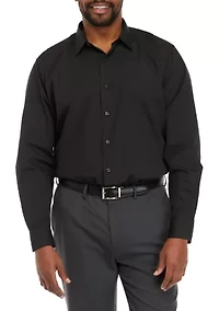 Big & Tall Long Sleeve Dress Shirt