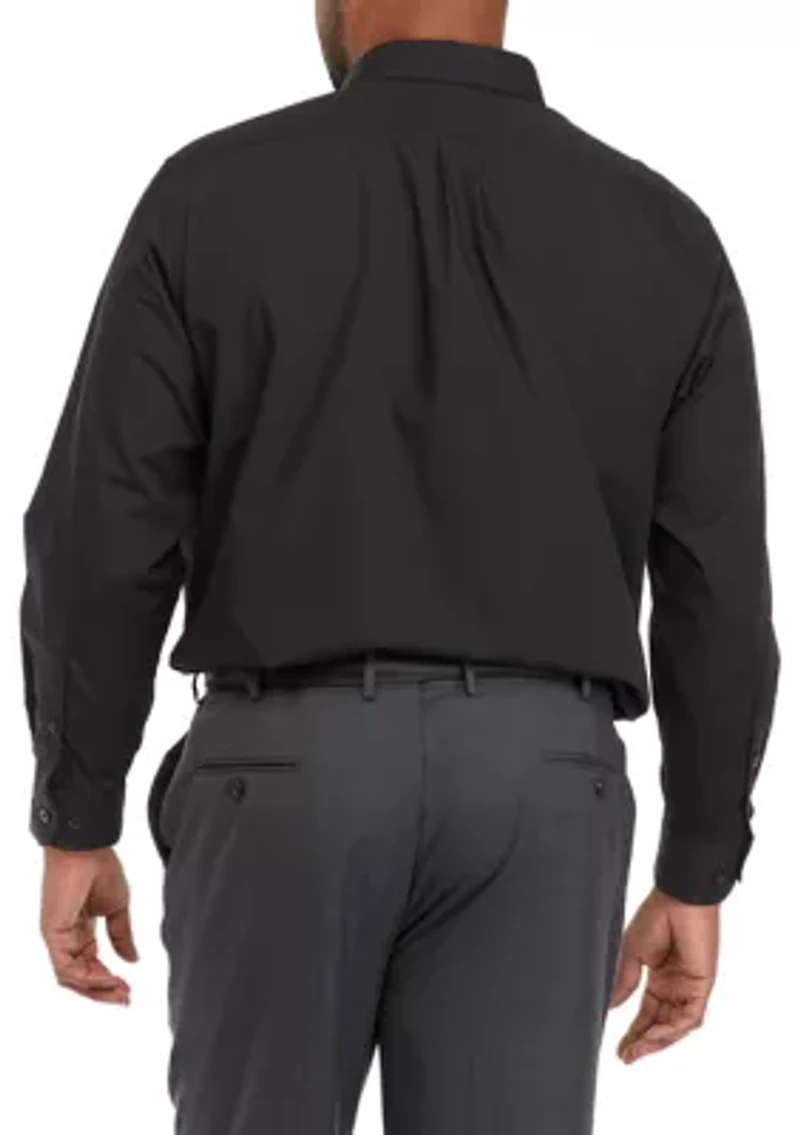 Big & Tall Long Sleeve Dress Shirt