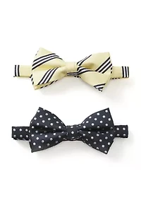 Big & Tall Set of 2 Bow Ties 