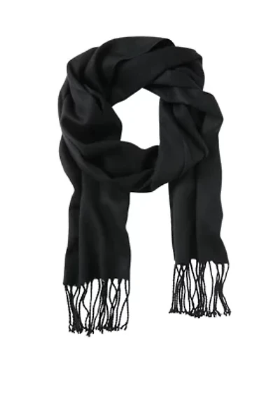Acrylic Scarf with Fringe