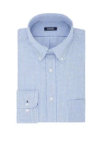 Regular Fit All Over Stretch Dress Shirt