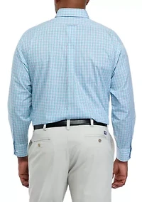 Big & Tall Allover Stretch Dress Shirt