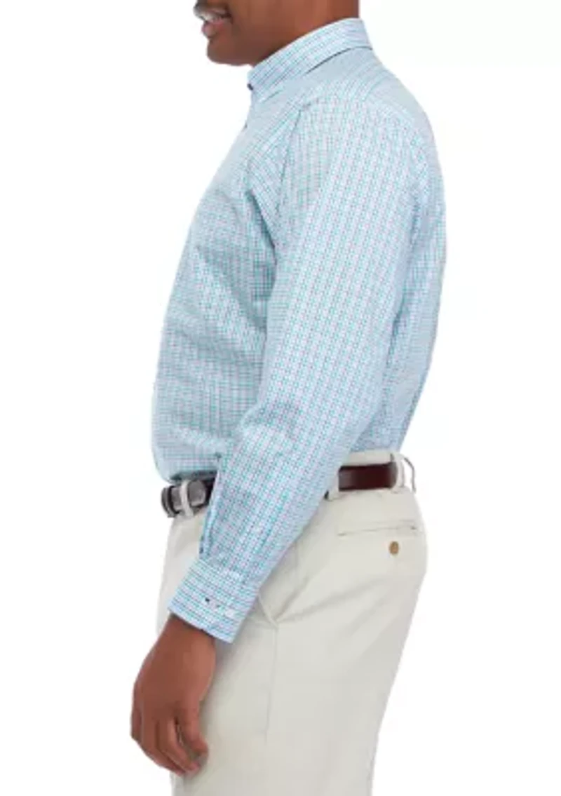 Men's Big & Tall All Over Stretch Dress Shirt