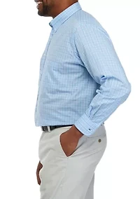 Big & Tall All Over Stretch Dress Shirt