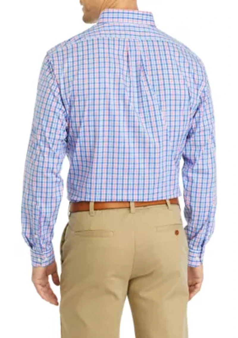 Men's Slim Fit Stretch Cool FX Cooling Collar Dress Shirt