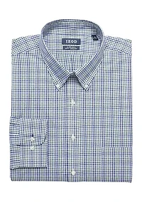 Men's Big All Over Stretch Dress Shirt