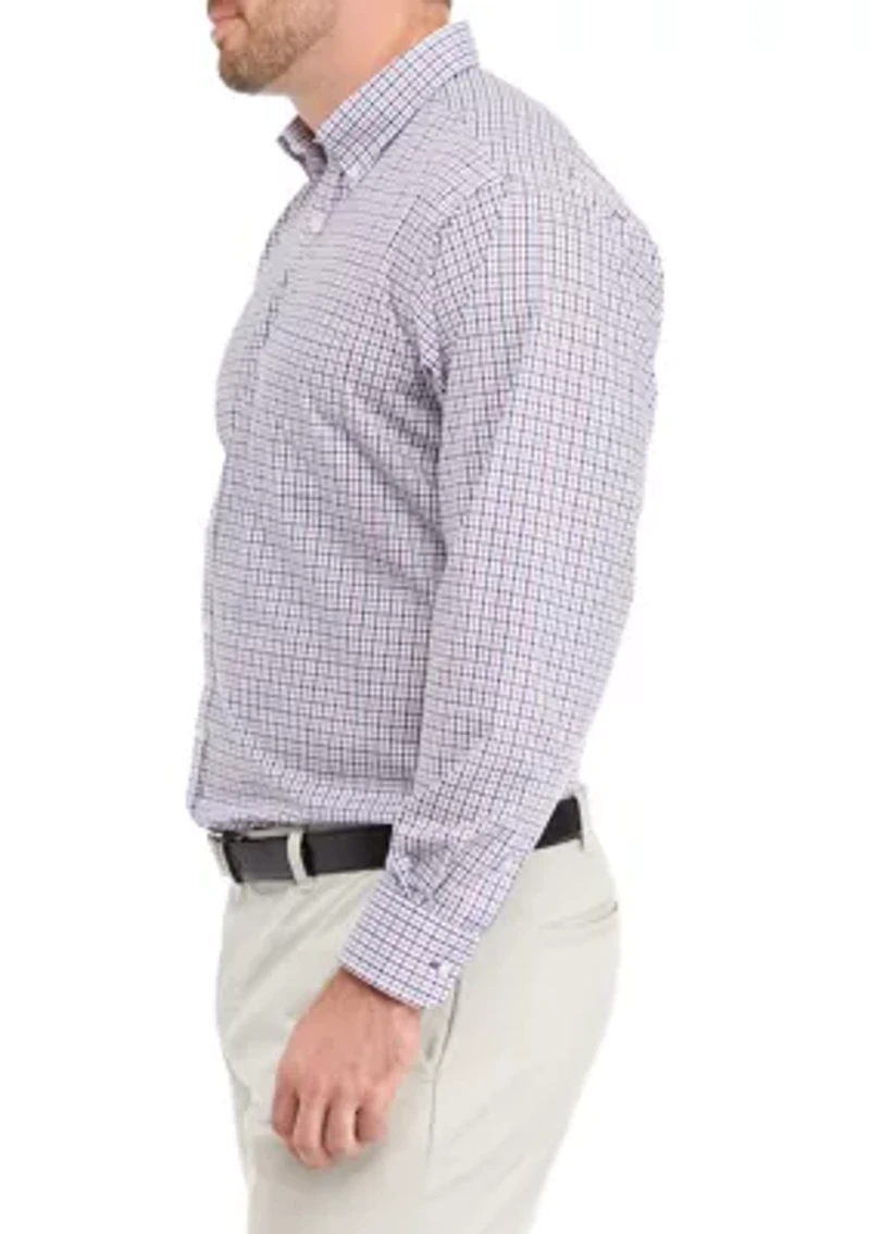 Men's Tall All Over Stretch Dress Shirt