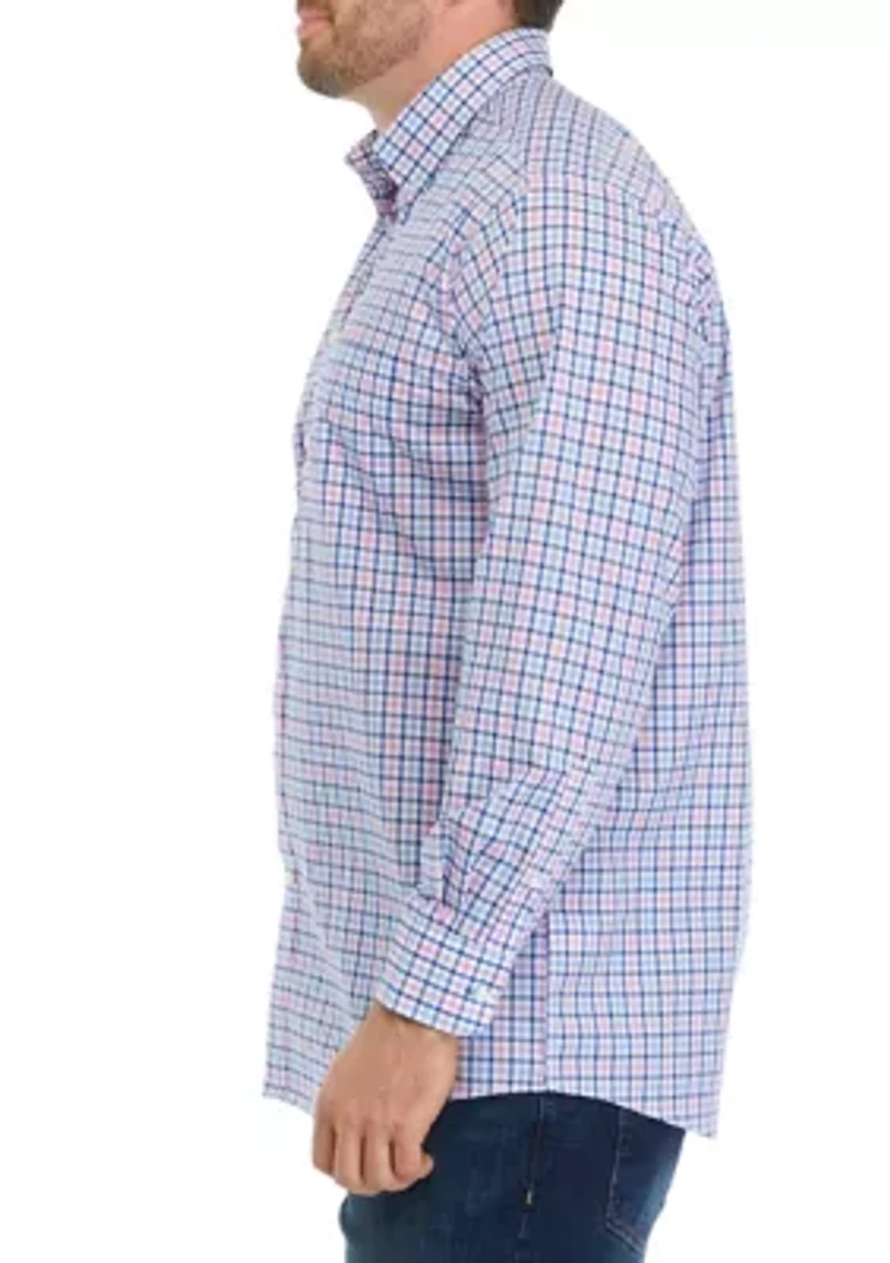 Big & Tall All Over Stretch Shirt