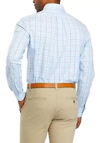 Check Print Long Sleeve Shirt