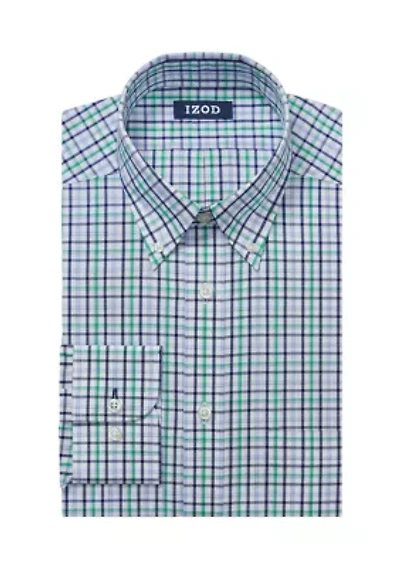 Regular Fit Allover Printed Stretch Dress Shirt