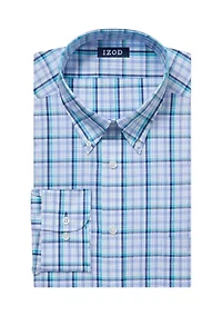 Checkered Button Up Dress Shirt
