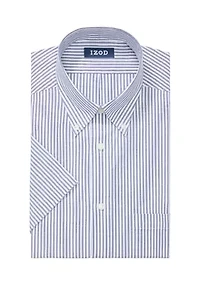 Regular Fit Allover Stretch Long Sleeve Dress Shirt