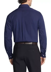 Big & Tall Allover Stretch Dress Shirt