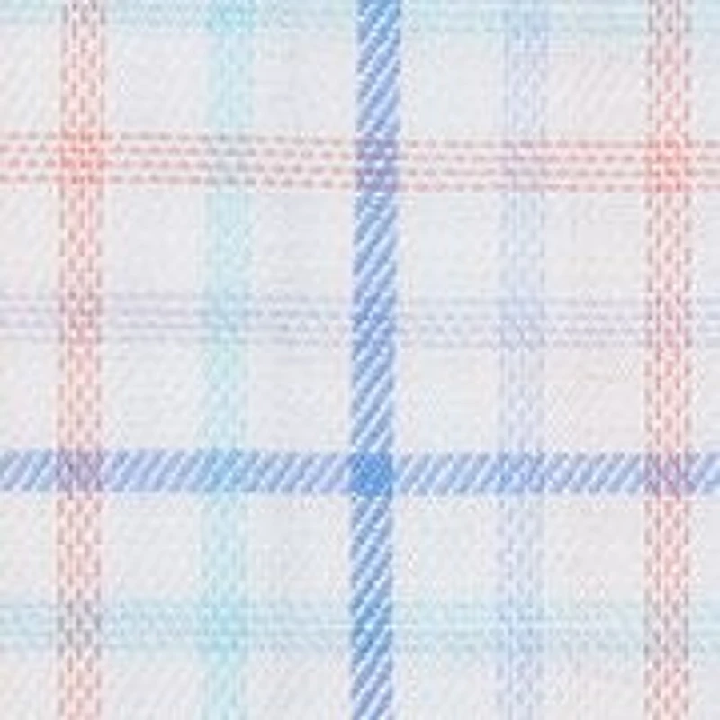 Men's Big Allover Plaid Stretch Dress Shirt