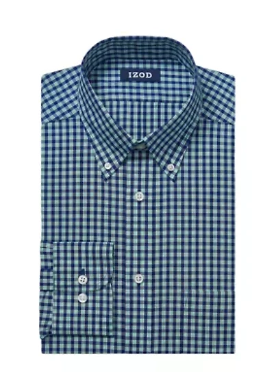 Men's Tall Plaid Printed Stretch Dress Shirt