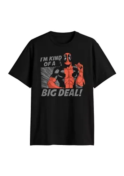 Big & Tall Deadpool Deal Graphic T-Shirt
