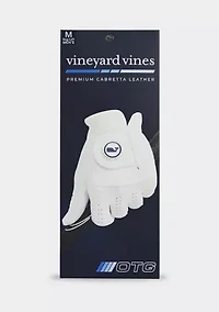 Leather Whale Dot Golf Glove Left Hand