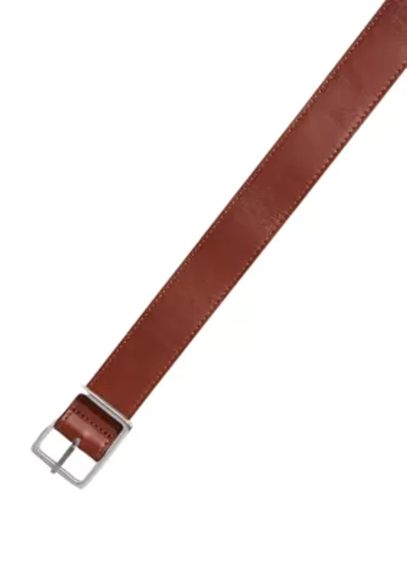 Leather & Webbing Reversible Belt