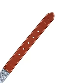 Flecked Braided Bungee Belt