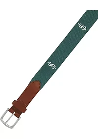 KD Embroidered Winner Canvas Club Belt