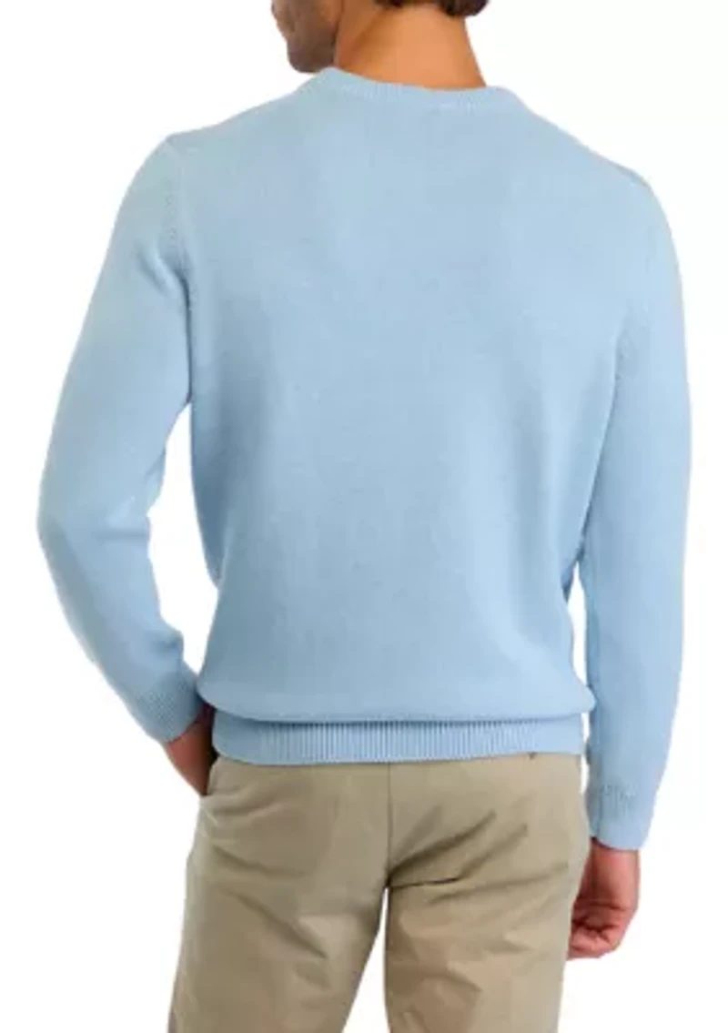 Men's Cotton Long Sleeve Sweater