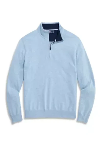 Boathouse Tipped Quarter-Zip Sweater