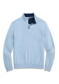 Boathouse Tipped Quarter-Zip Sweater