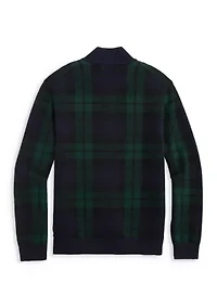 Men's Boathouse Blackwatch Quarter Zip Pullover