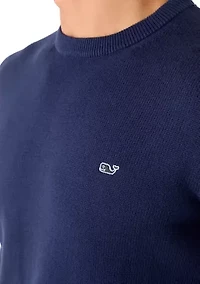 Men's Garment Dyed Cotton Crew Neck Sweatshirt