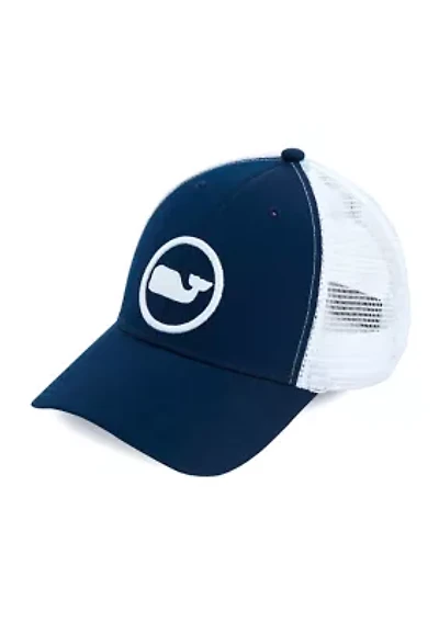 Whale Dot Performance Trucker Hat