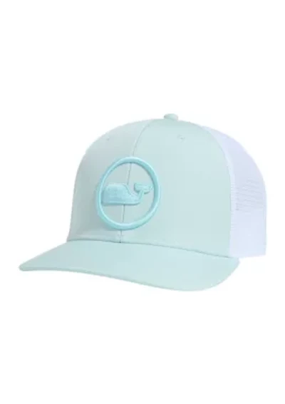 Whale Dot Performance Trucker Hat