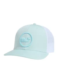 Whale Dot Performance Trucker Hat