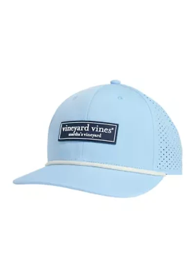 Rubber Patch Logo Box Performance Baseball Hat