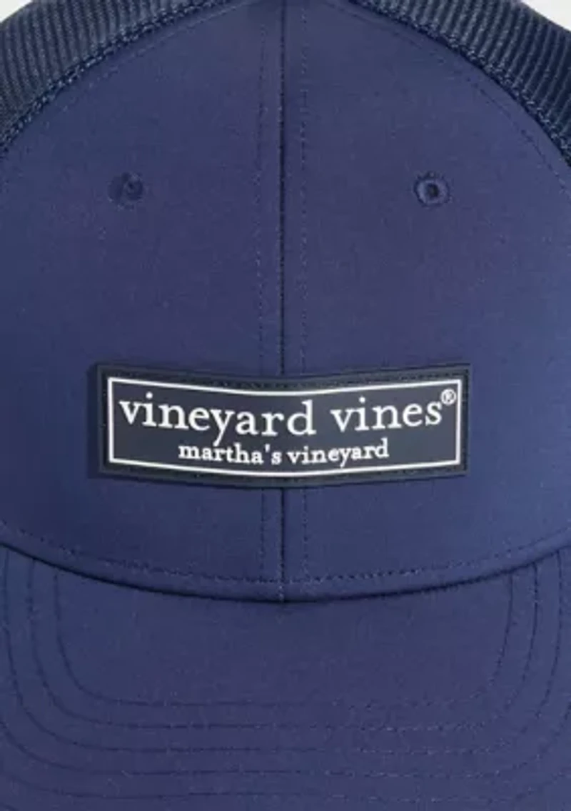 Logo Box Patch Trucker Hat