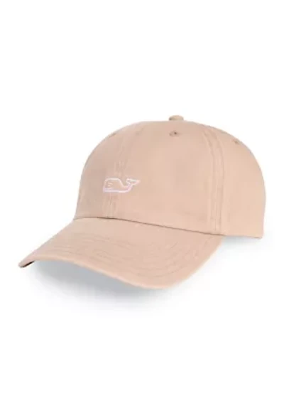 Garment Wash Classic Whale Baseball Hat