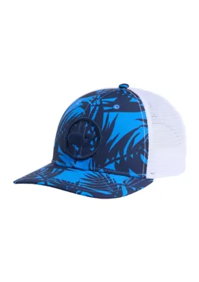 Breezy Palm Chappy Whale Dot Trucker Hat
