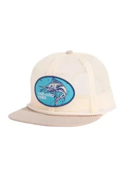 Marlin Patch Mesh Snapback Hat