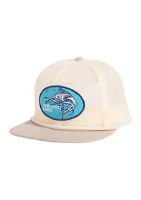 Marlin Patch Mesh Snapback Hat