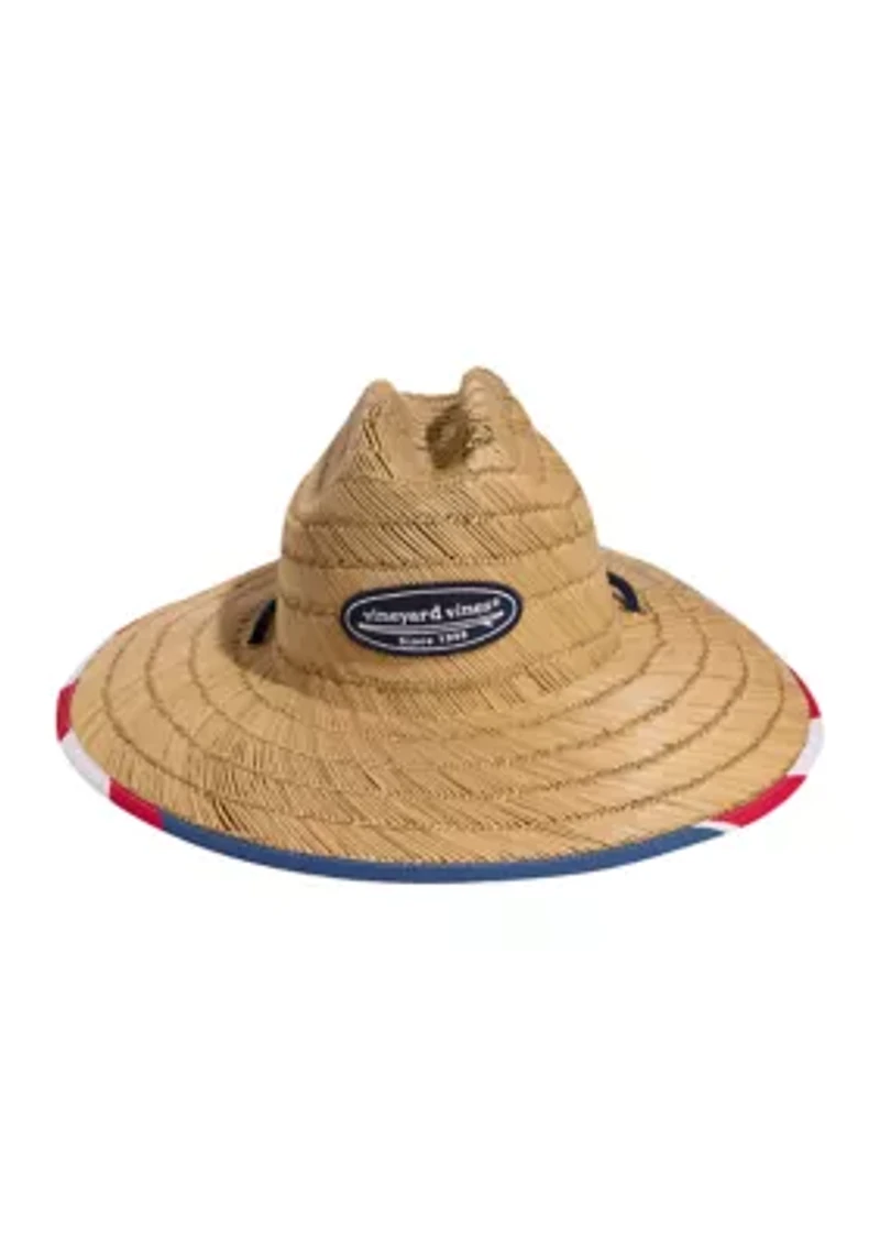 Surf Patch Flag Lifeguard Hat