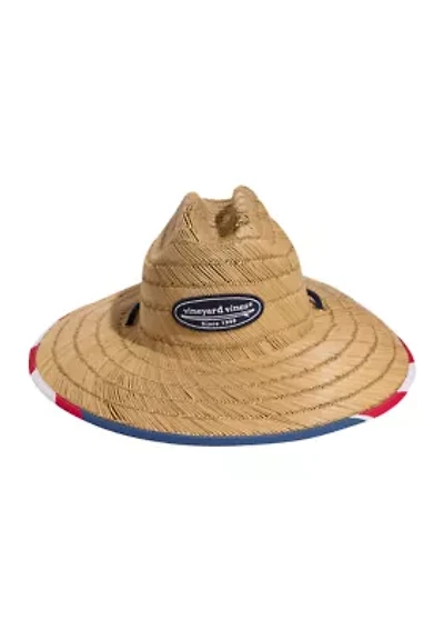 Surf Patch Flag Lifeguard Hat