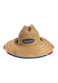 Surf Patch Flag Lifeguard Hat