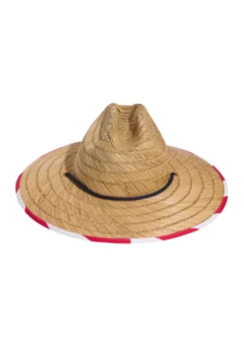 Surf Patch Flag Lifeguard Hat