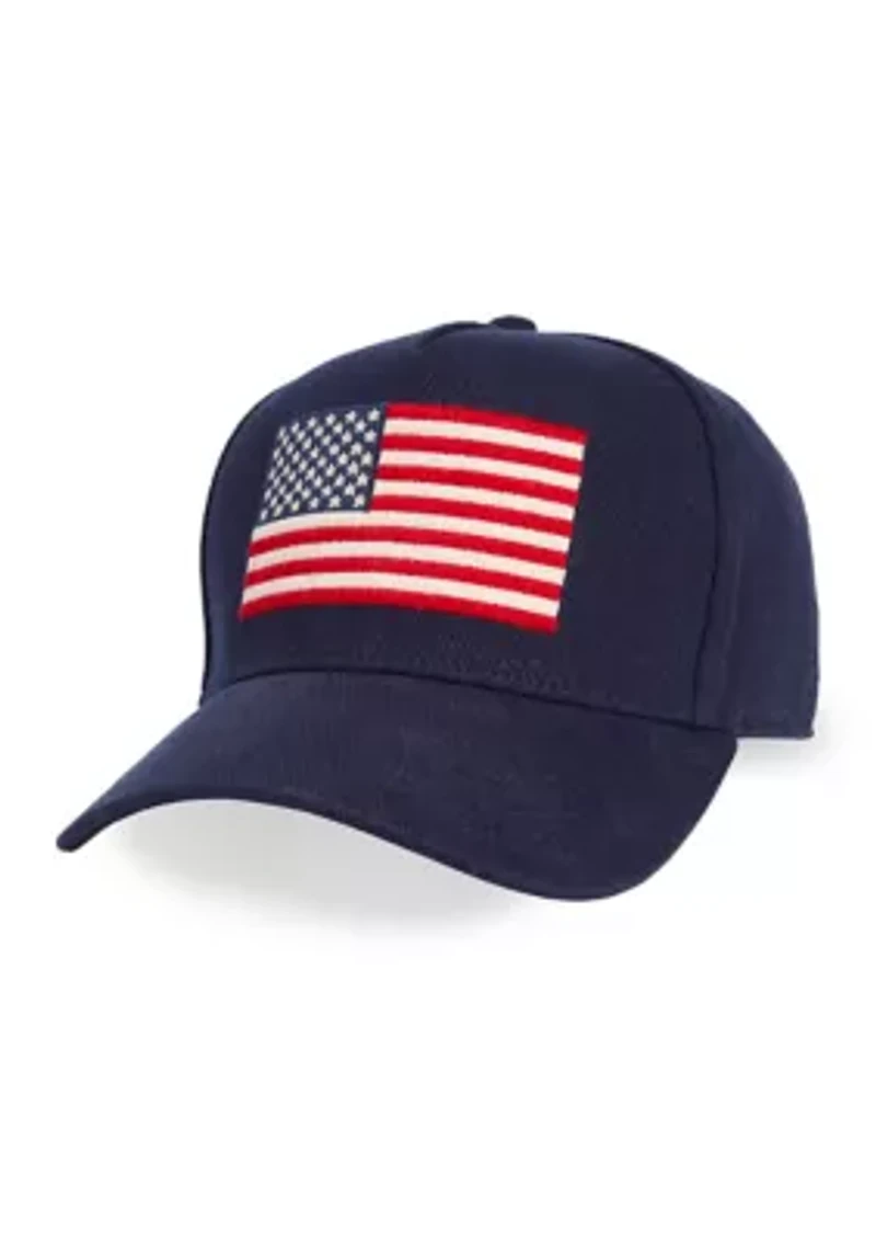 American Flag Patch 5-Panel Hat