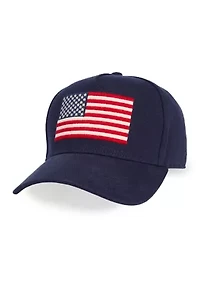 American Flag Patch 5-Panel Hat